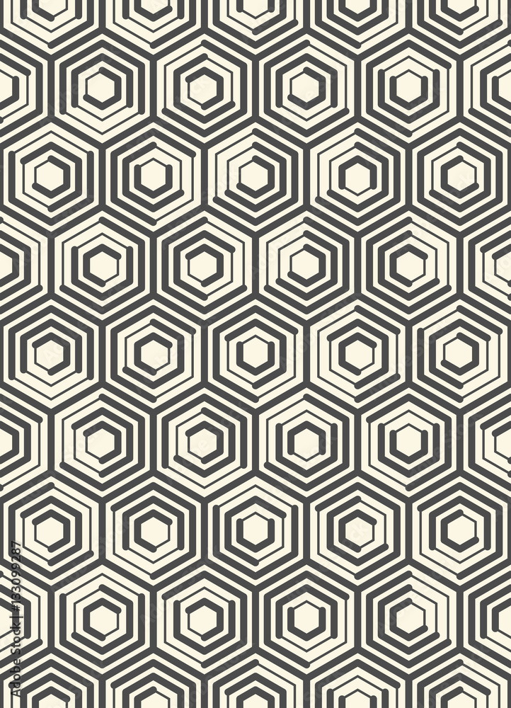 Seamless Hexagon Pattern Seamless Hexagon Pattern