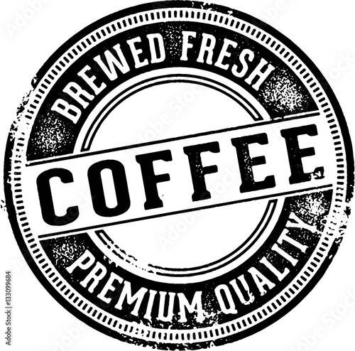 Fresh Brewed Coffee Vintage Sign