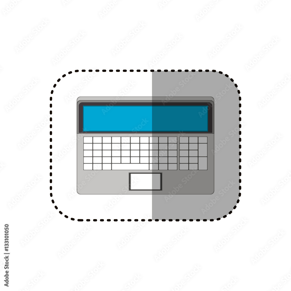 Laptop icon. Device gadget technology and electronic theme. Isolated design. Vector illustration Laptop icon. Device gadget technology and electronic theme. Isolated design. Vector illustration