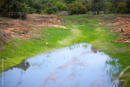 Dry South African Dam 
