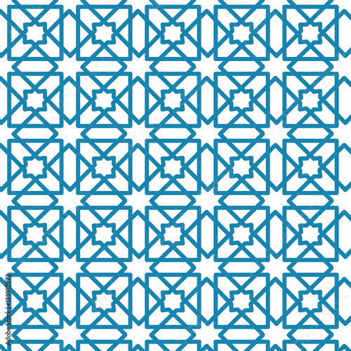 Islamic design seamless pattern Morocco 