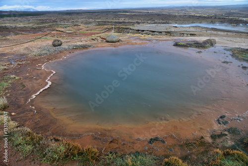 Heisse Wasserlöcher auf Island