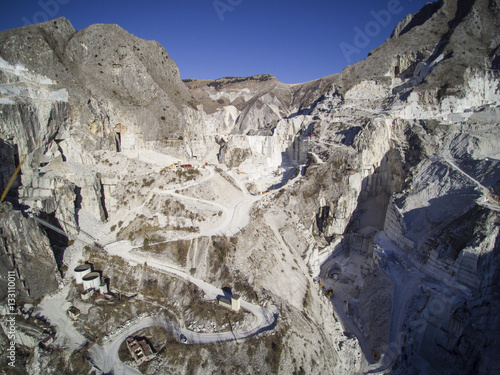 Carrara marble quarries, Tuscany 