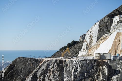 Carrara marble quarries, Tuscany 