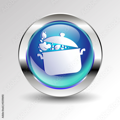 cooking saucepan kitchen food illustration object vector