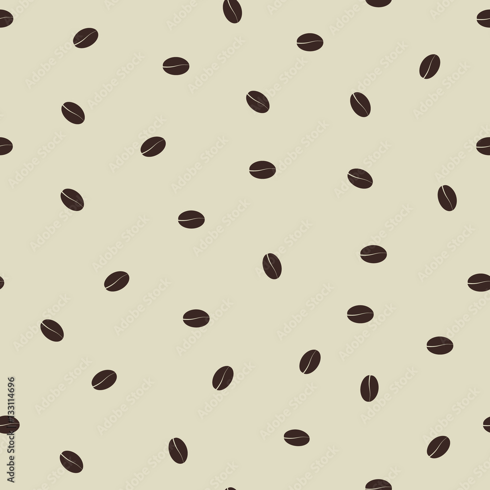 Pattern coffeee beans Pattern coffeee beans