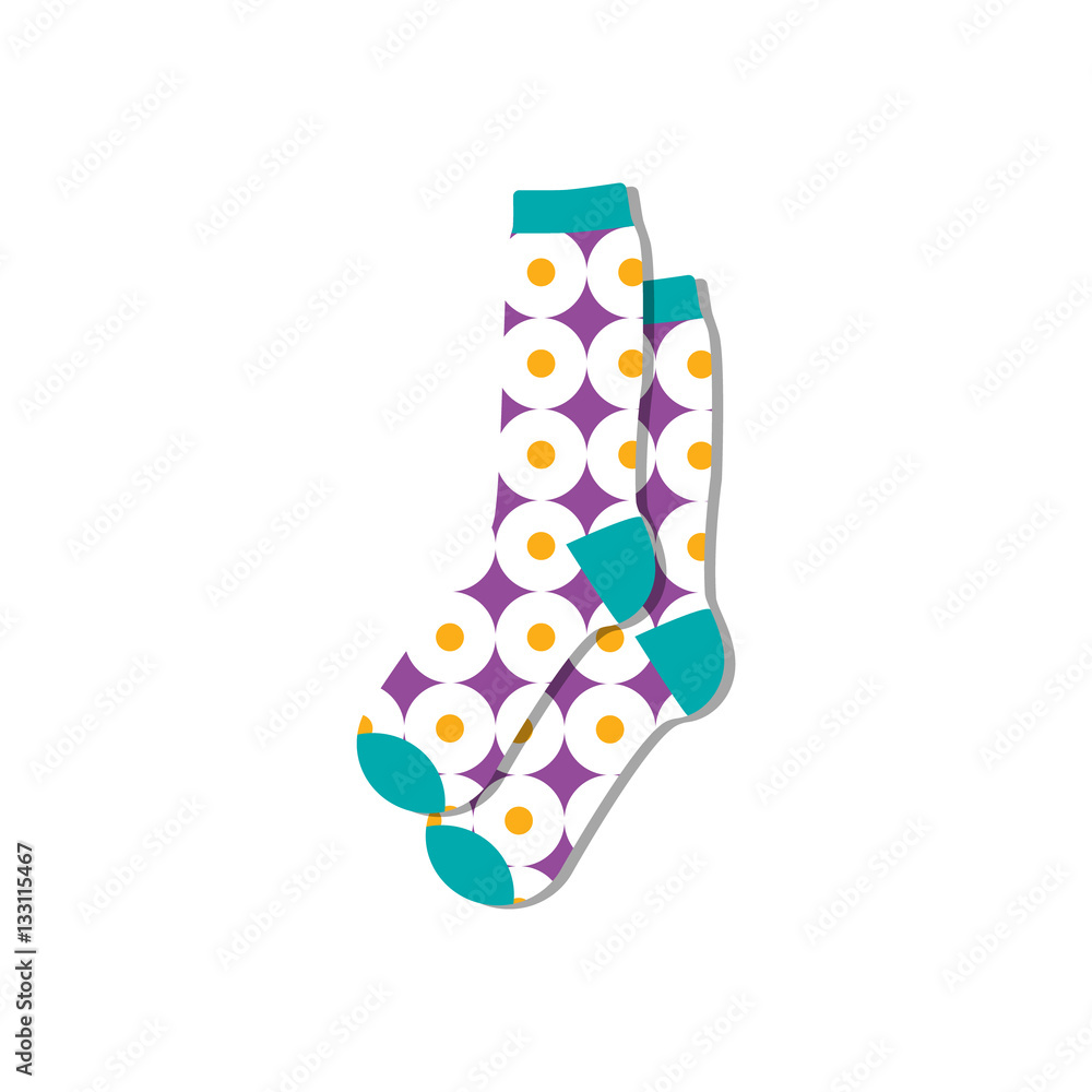 Socks pair vector Socks pair vector