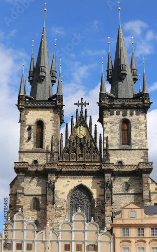 Church of Our Lady before Tyn in Prague Czech Republic Europe photo