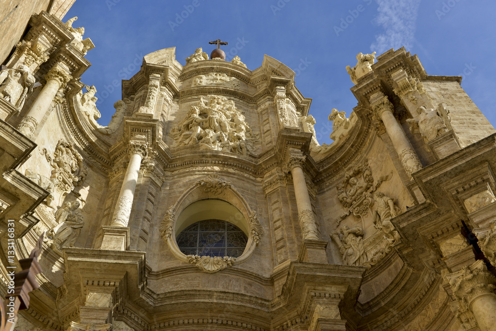 Fototapeta premium The cathedral of Valencia, Spain.