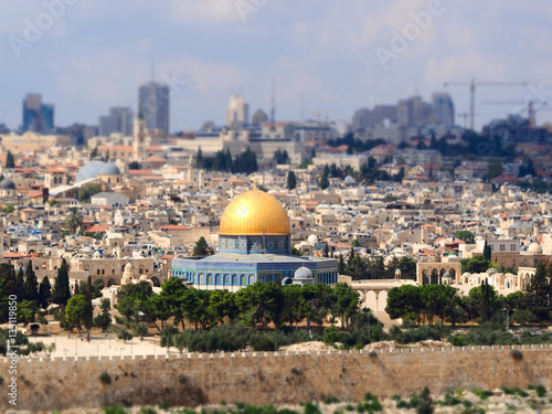 Temple Mount,Jerusalem,Perspective Mode