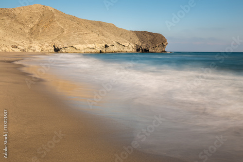 Media Luna beach. San Jose. Natural Park of Cabo de Gata. Spain.