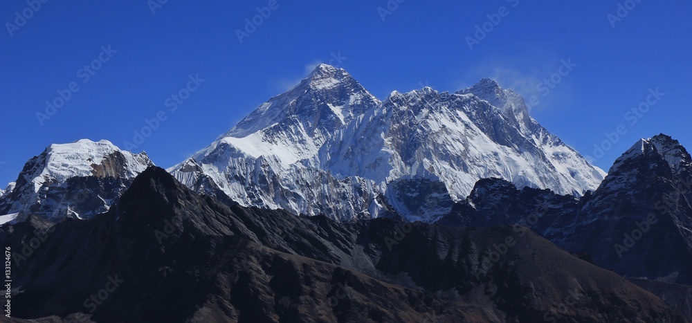 Mount Everest, Nuptse and Lhotse