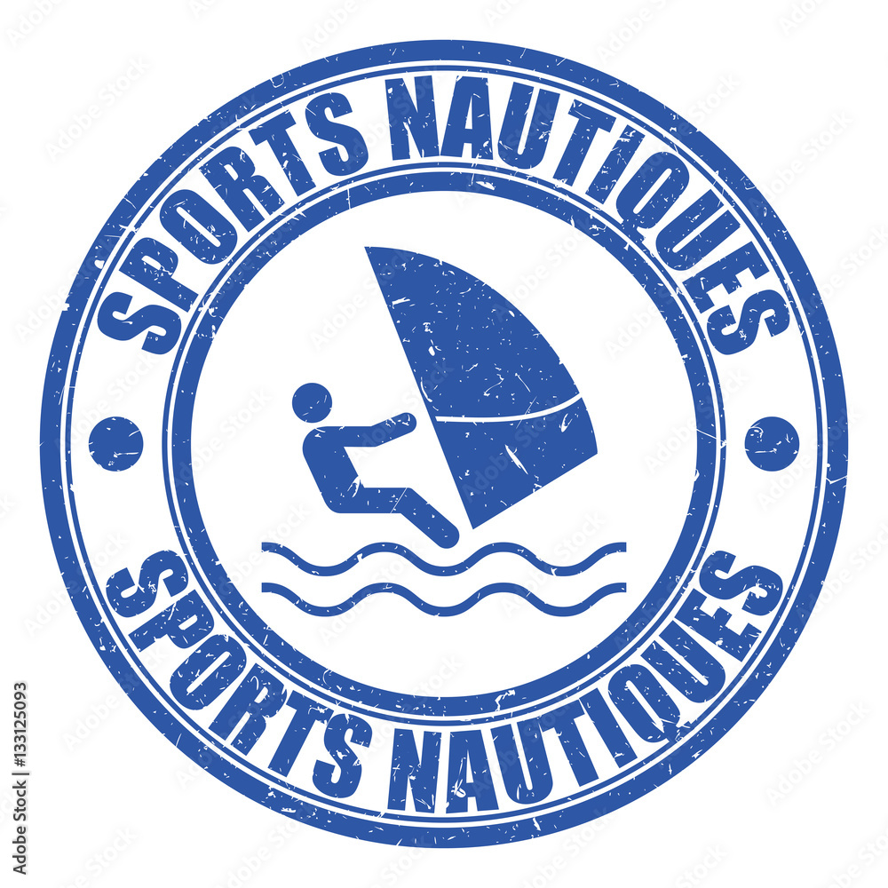 Logo sports aquatiques. Logo sports aquatiques.