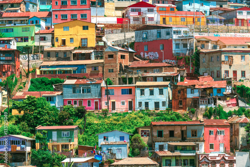 Colorful Houses of Valparaiso photo