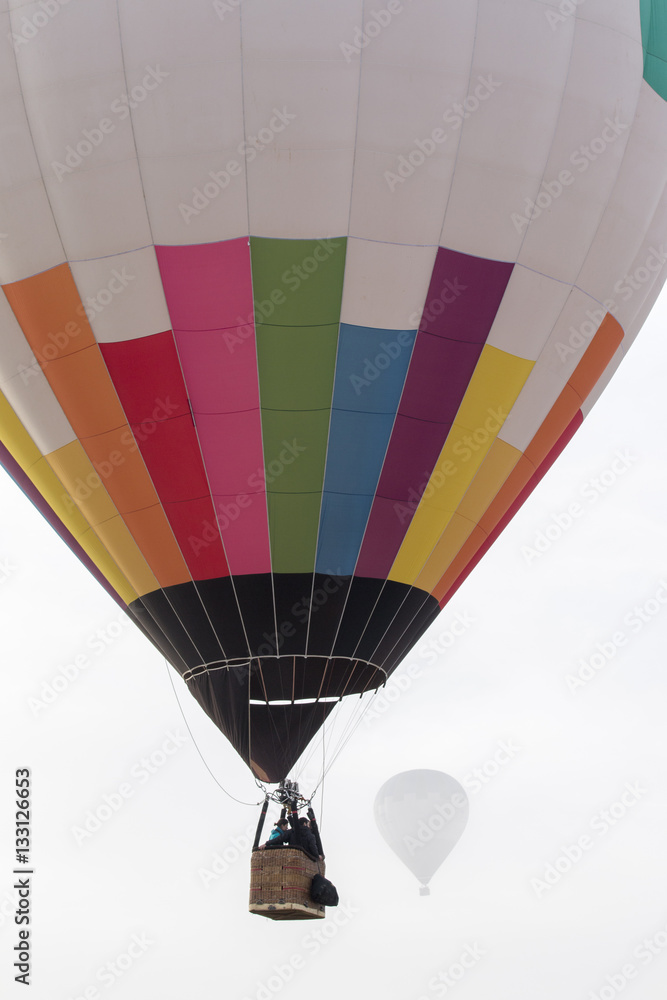 Obraz premium ascension of hot air balloons festival