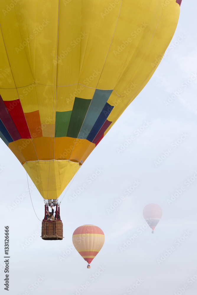 Obraz premium ascension of hot air balloons festival