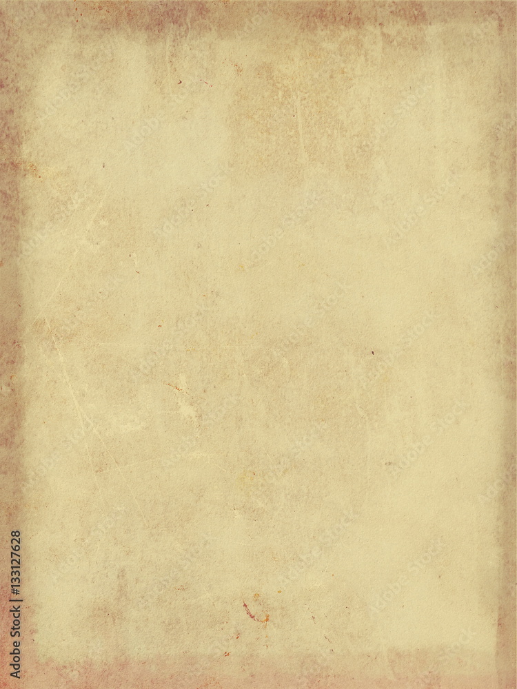 sheet of old, soiled paper background, grunge texture