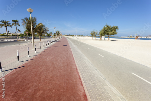 Al Mamzar Beach in Dubai photo