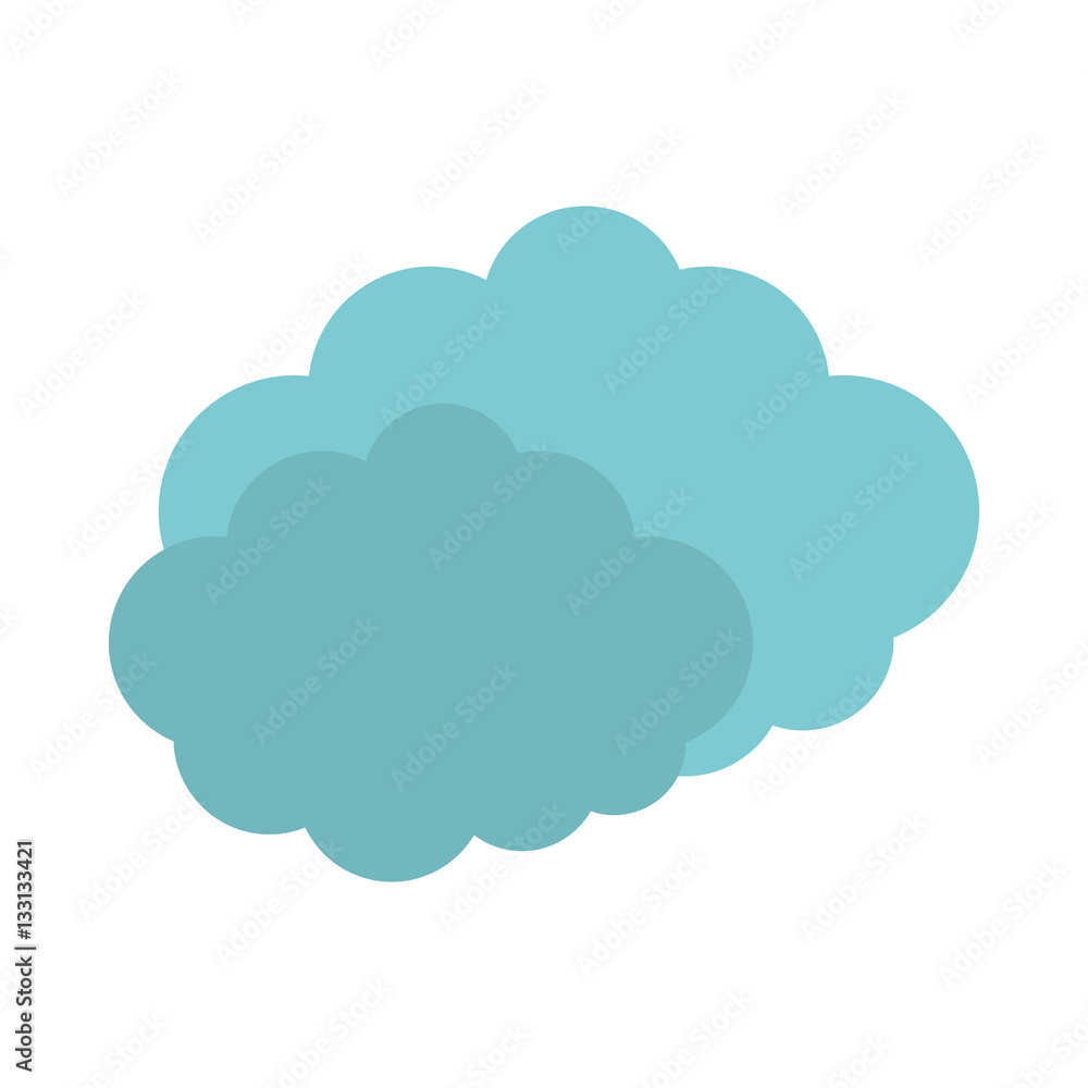 travel cloud weather concept vector illustration eps 10