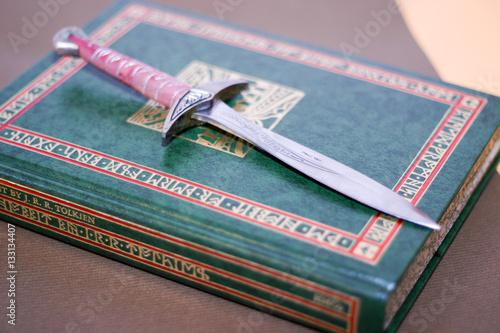 Dagger and fantasy book
