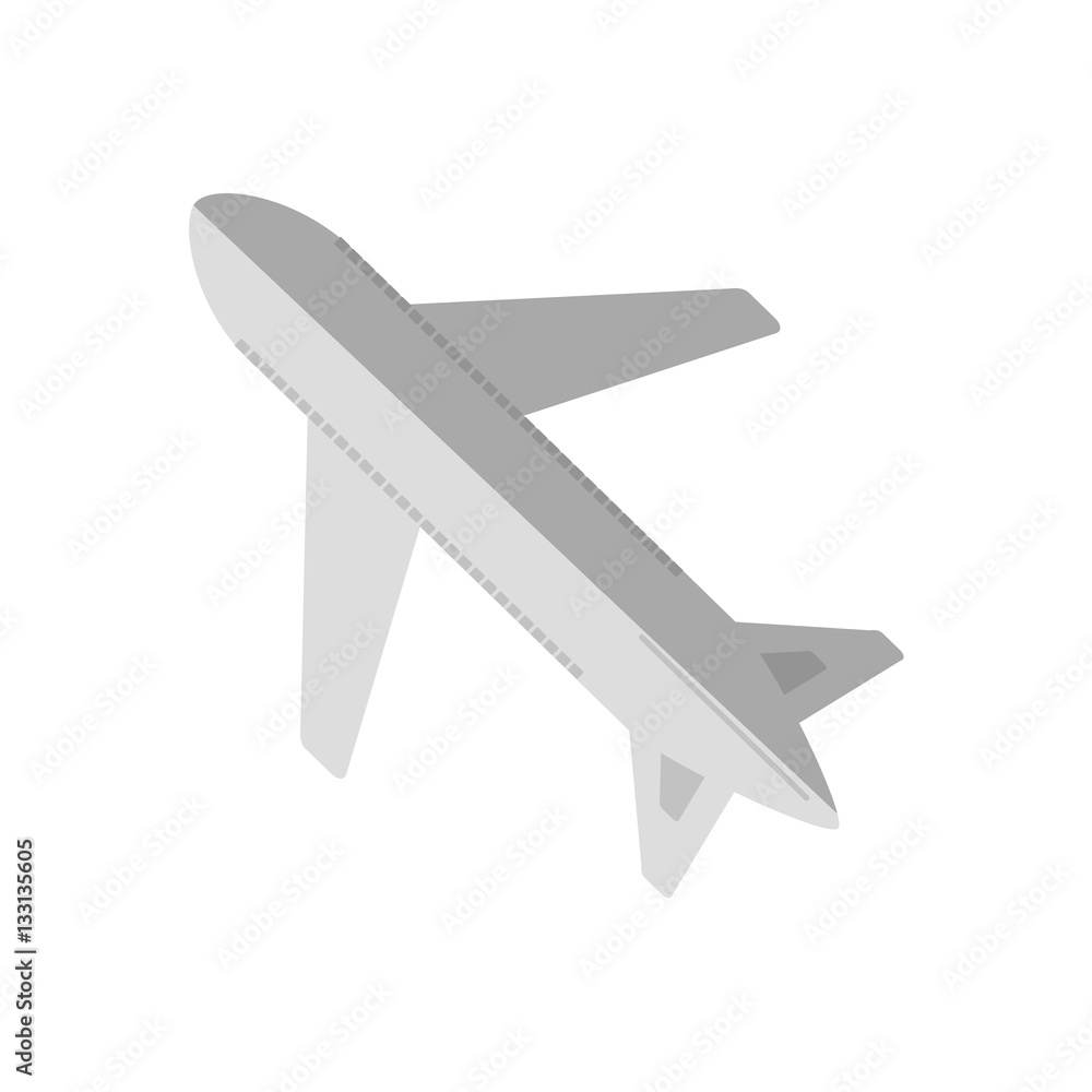 cartoon airplane travel business vacation vector illustration eps 10