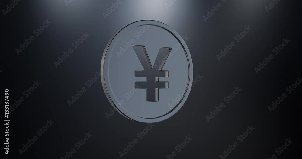 Animated Coin Japanese Yen Black 3d Icon Loop Modules for edit with alpha matte
Animated Coin Japanese Yen Black 3d Icon Loop Modules for edit with alpha matte