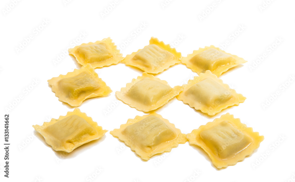 ravioli isolated