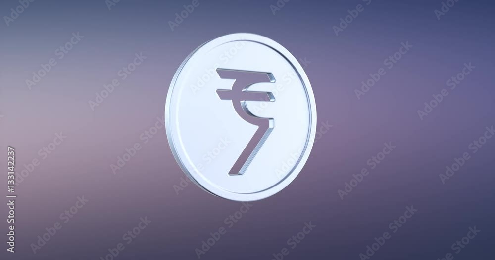 Animated Coin Indian Rupee Silver 3d Icon Loop Modules for edit with alpha matte
Animated Coin Indian Rupee Silver 3d Icon Loop Modules for edit with alpha matte