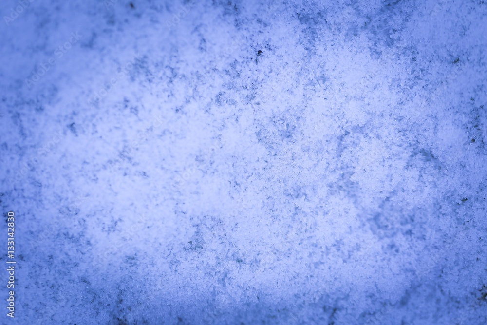 Obraz premium Snow texture in close up.