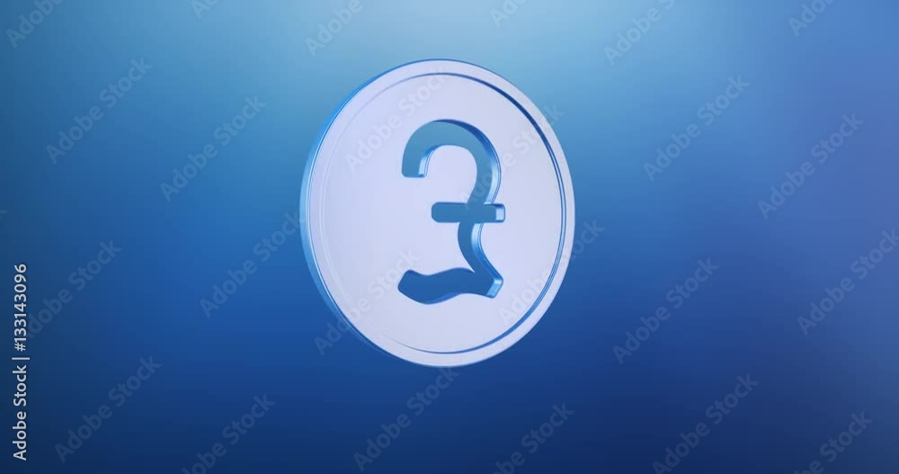 Animated Coin Great Britain Pound Blue 3d Icon Loop Modules for edit with alpha matte
Animated Coin Great Britain Pound Blue 3d Icon Loop Modules for edit with alpha matte