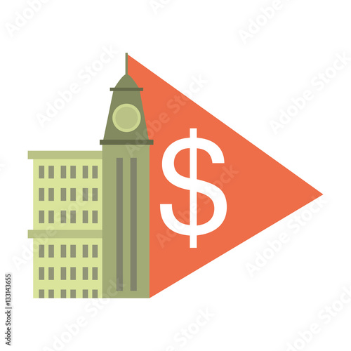 real estate building investment price vector illustration eps 10