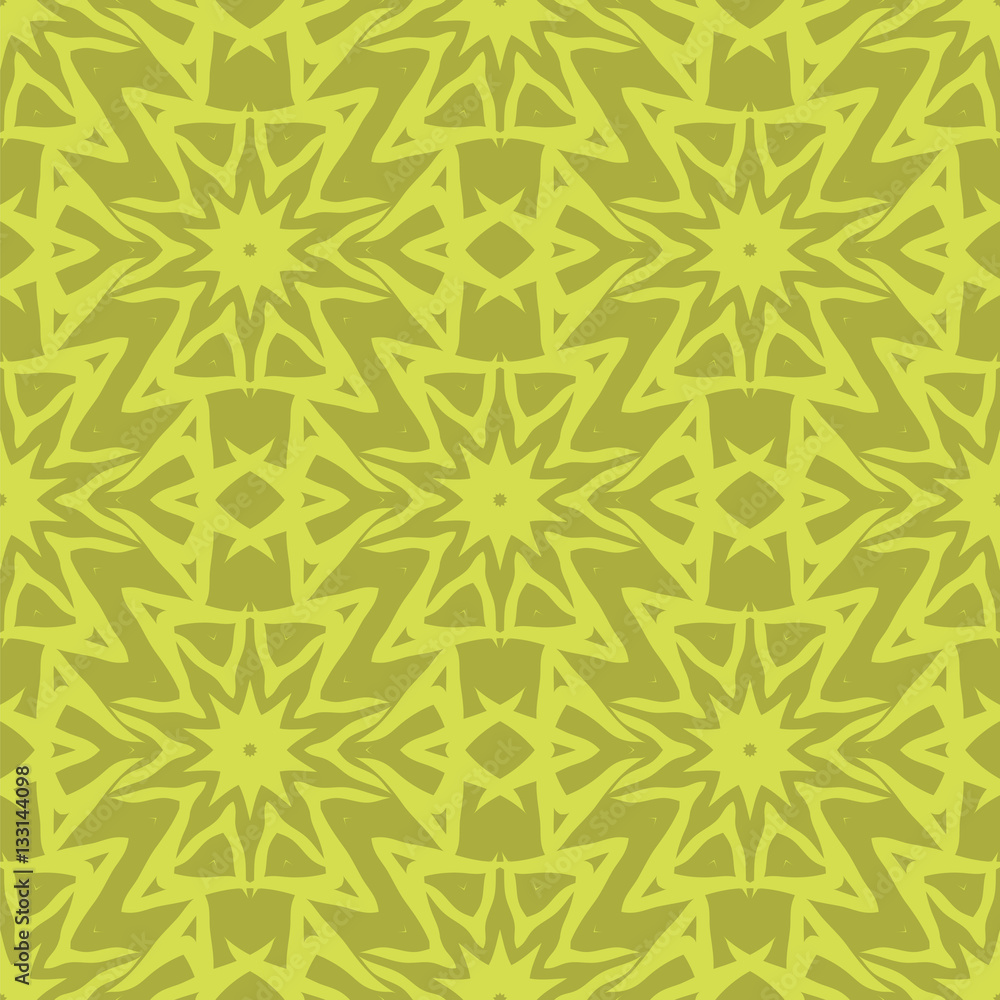 Yellow Ornamental Seamless Line Pattern. Endless Texture. Oriental Geometric Ornament Yellow Ornamental Seamless Line Pattern. Endless Texture. Oriental Geometric Ornament