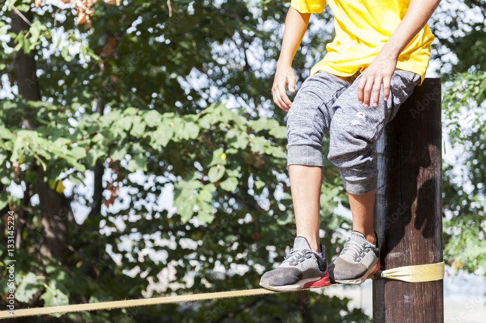 Slacklining 