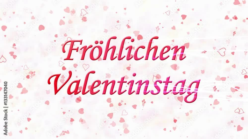 Happy Valentine's Day text in German Happy Valentine's Day text in German