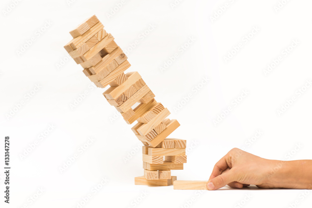 jenga tower