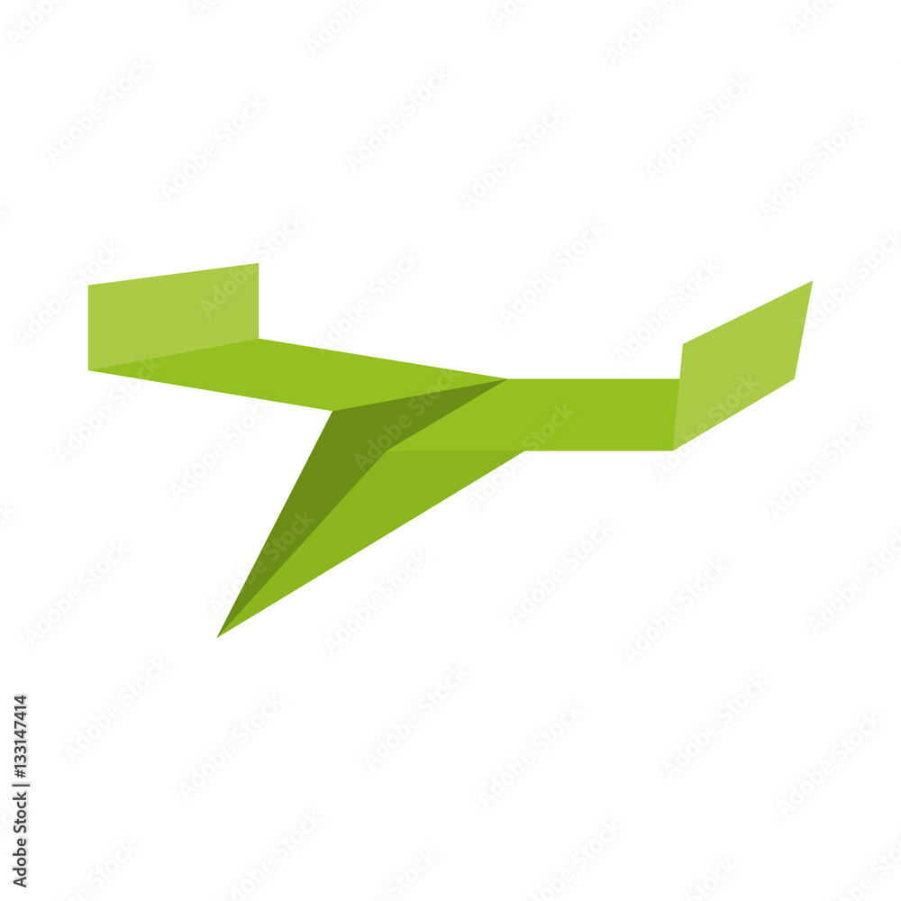 green paper plane toy air vector illustration eps 10 green paper plane toy air vector illustration eps 10