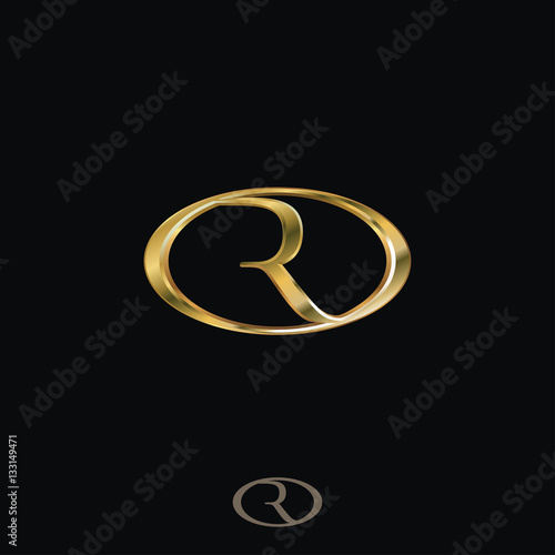 Luxury Letter R Logo