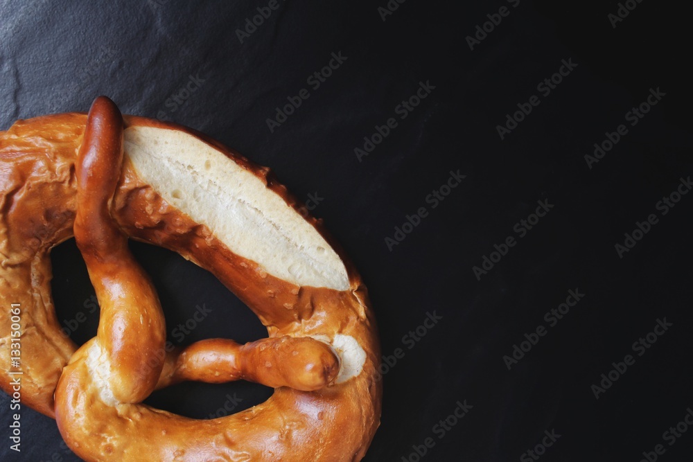 Pretzels isolated Pretzels isolated