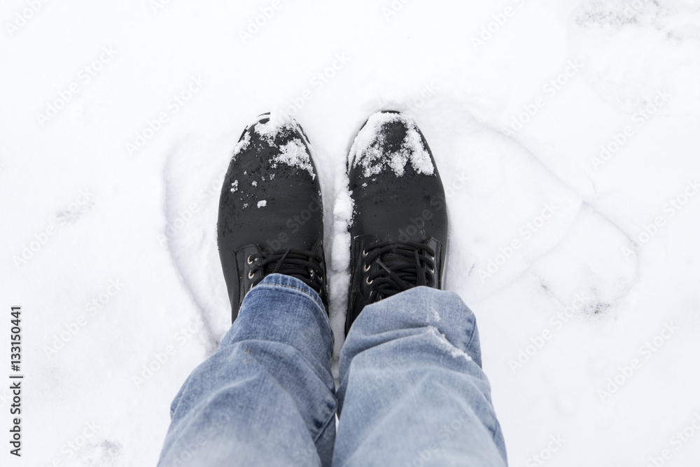 Snowy Boots