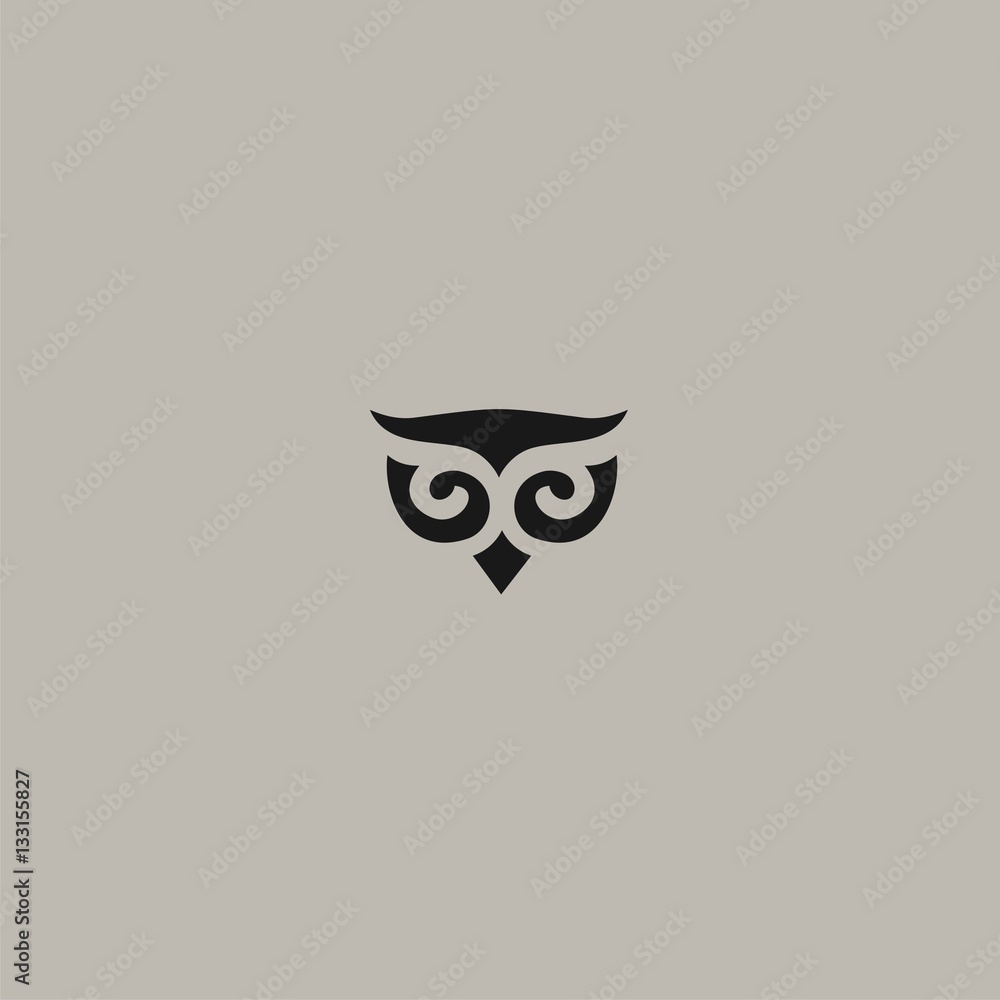 Fototapeta premium Owl simple
