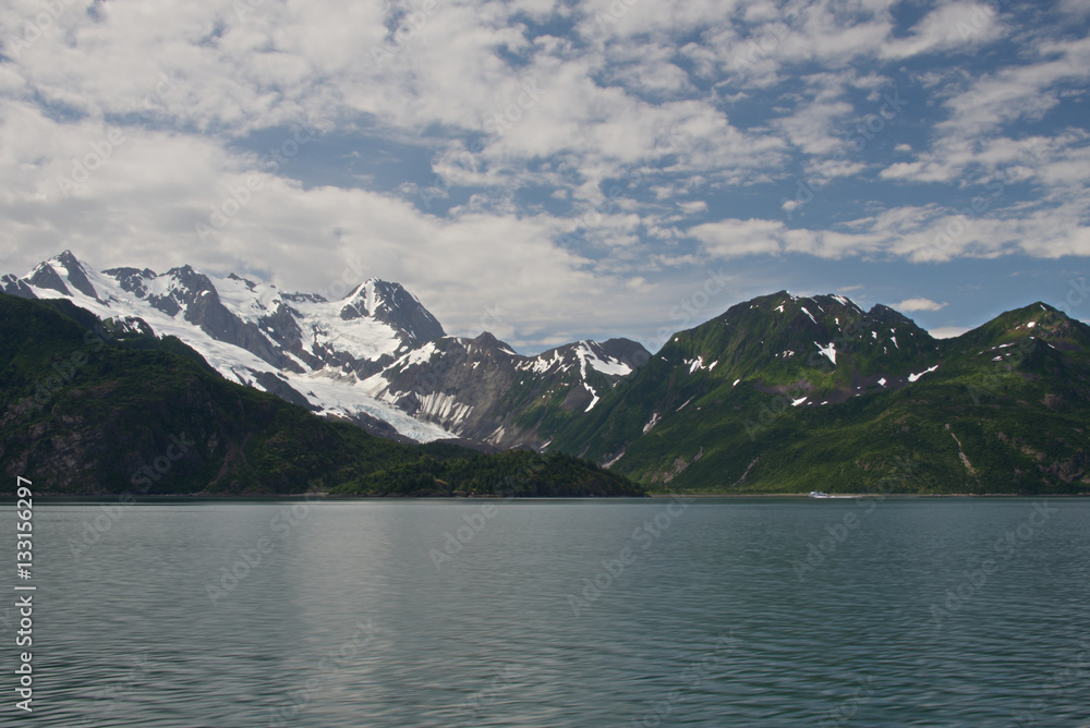 Alaska Glacier from Discovery Bay