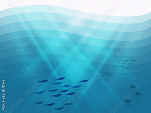 deep sea background