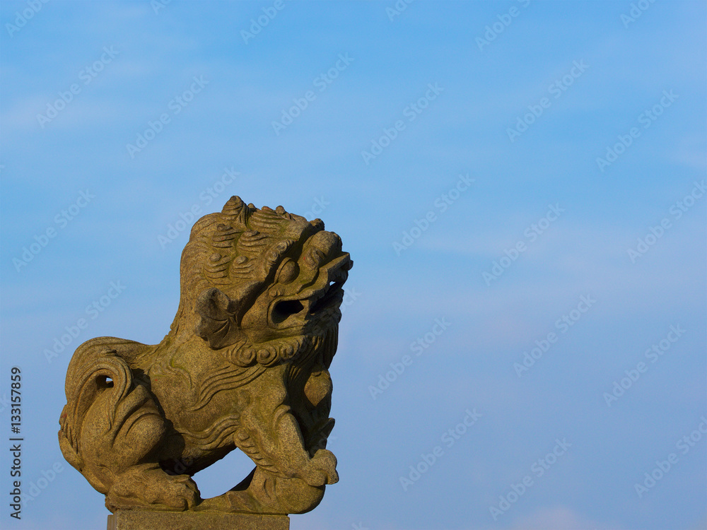 Chinese stone lion,Taiwan