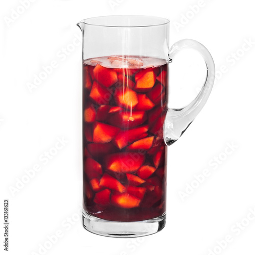 Sangria Jug Isolated