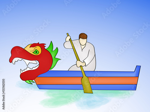 Dragon Boat Festival background