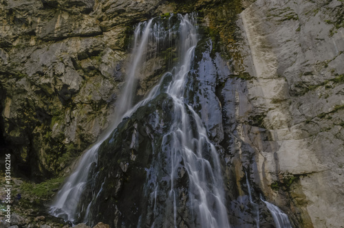 Waterfall in mountain