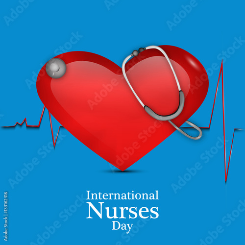 International Nurse Day background