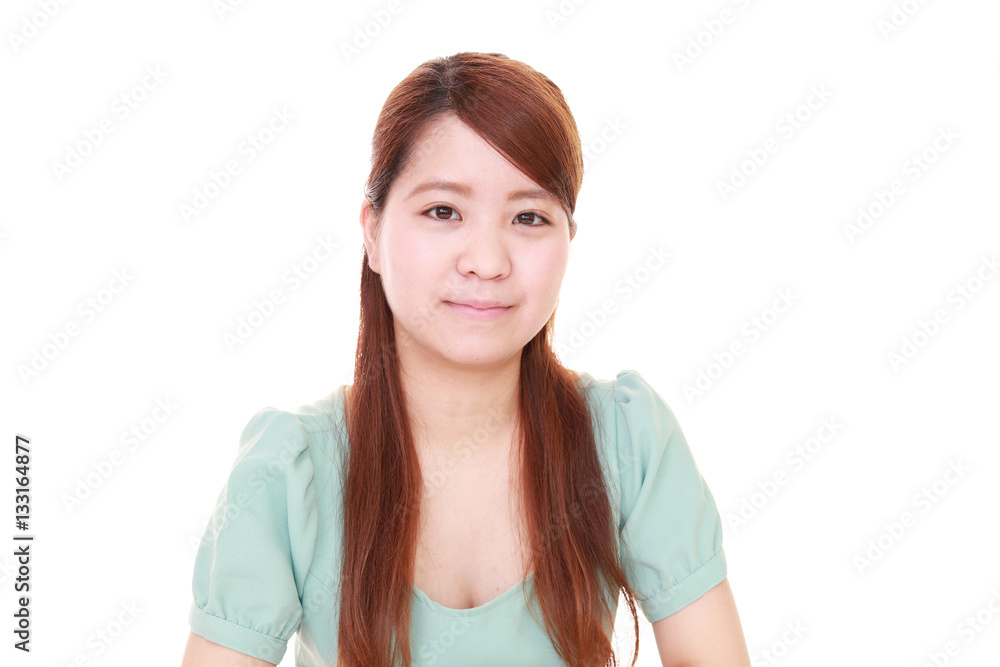 笑顔の女性 笑顔の女性