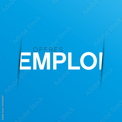 offres emploi