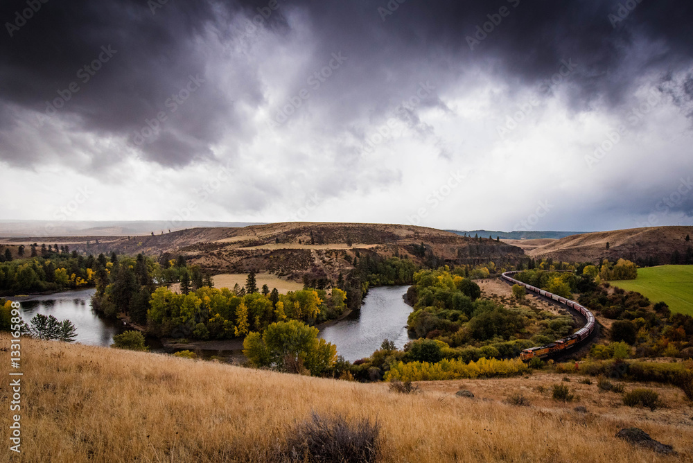 Naklejka premium Thorp Highway